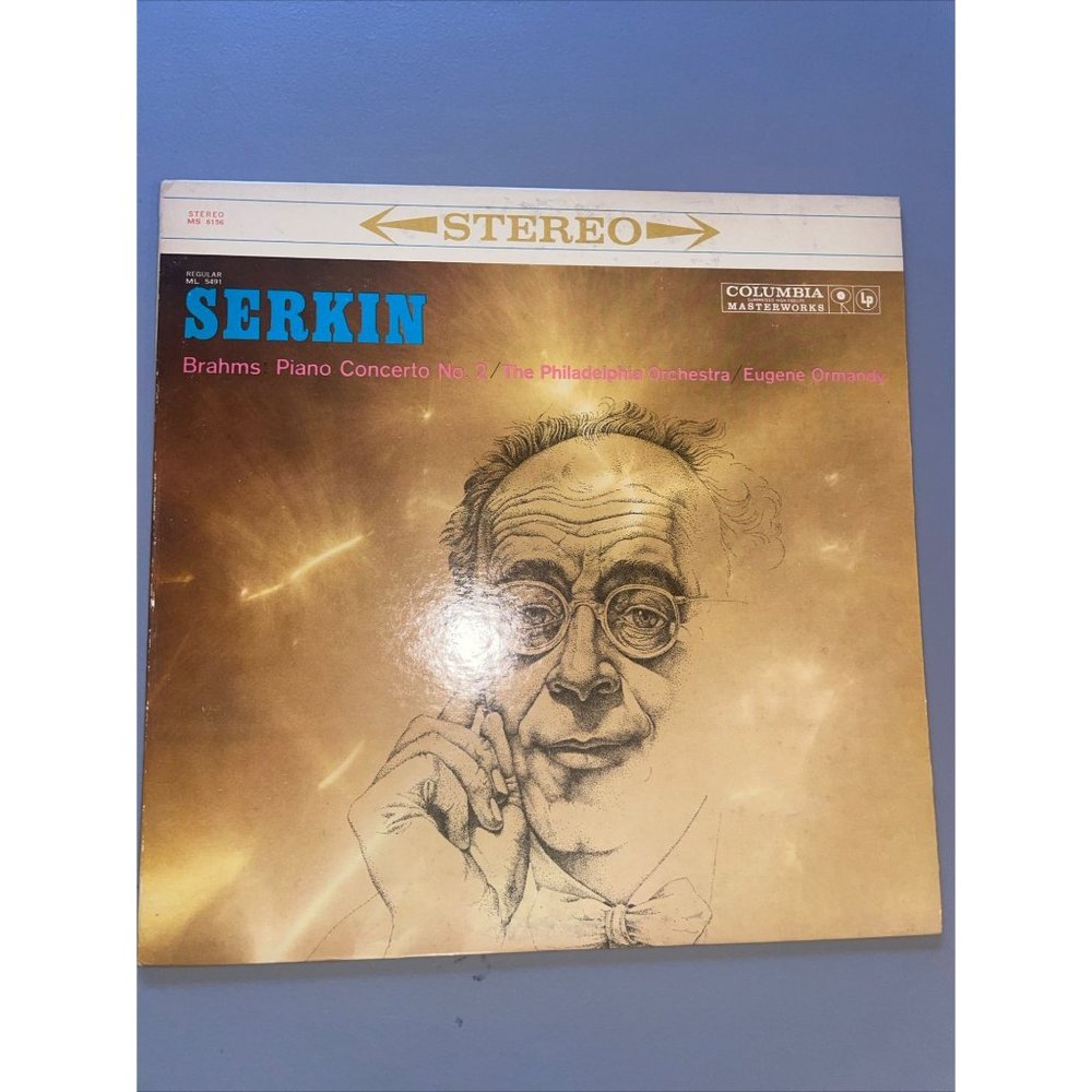 Seeking  brahms piano concerto no2 / the Philadelphia orchestra / Eugene Ormandy